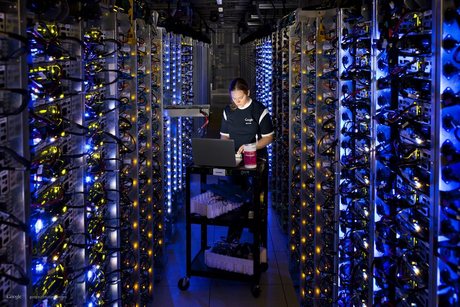 google datacenter tech